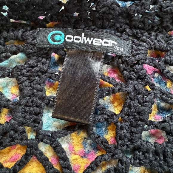 Vintage Y2K Coolwear Crochet Cardigan - Picture 5 of 5